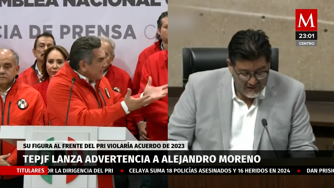 Exdirigentes del PRI se pronuncian en contra de 'Alito' Moreno
