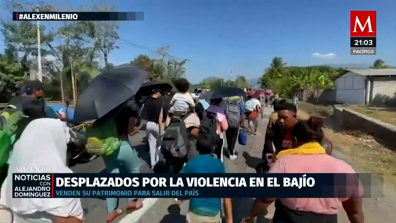 Guanajuatenses huyen a Estados Unidos por crisis de inseguridad