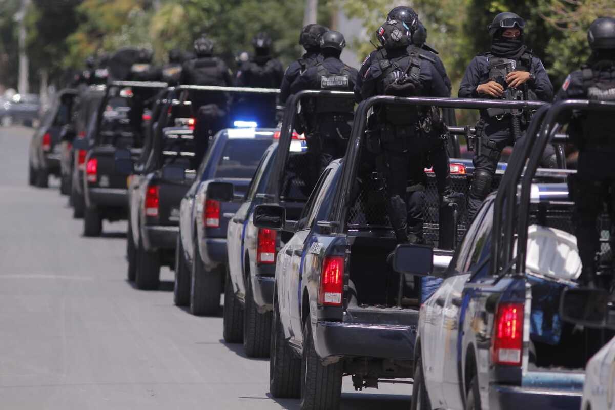Policías en Torreón. | Manuel Guadarrama