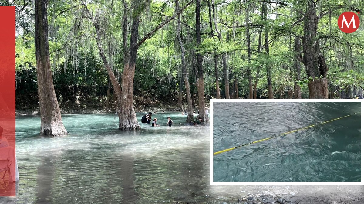 Remolino captado en el río Ramos. Foto: Especial
