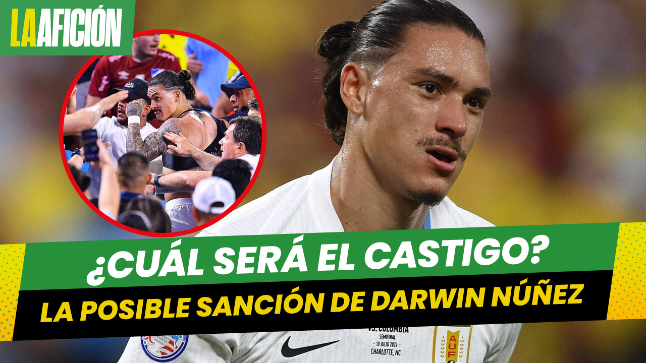 Esta sería la sanción que recibiría Darwin Núñez tras golpear a aficionados de Colombia