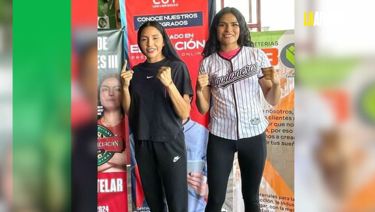 Yuliahn "Cobrita" Luna y Elizabeth "La Bonita" Chávez. (Especial)