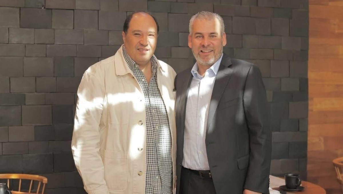 Alfredo Bedolla celebró nombramiento de Lázaro Cárdenas Batel al frente de la oficina de Presidencia | Especial