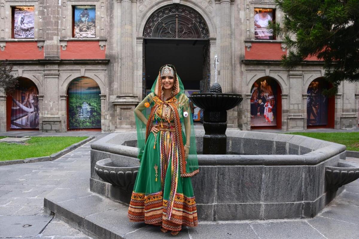 La artista plástica Imene Khelifi. (Foto: Especial)