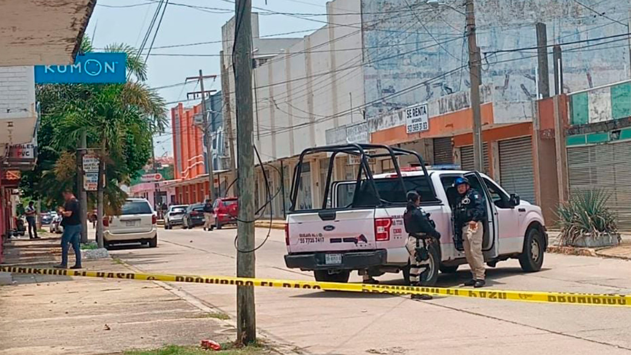 Jornada violenta en el puerto de Coatzacoalcos deja dos muertos y un detenido