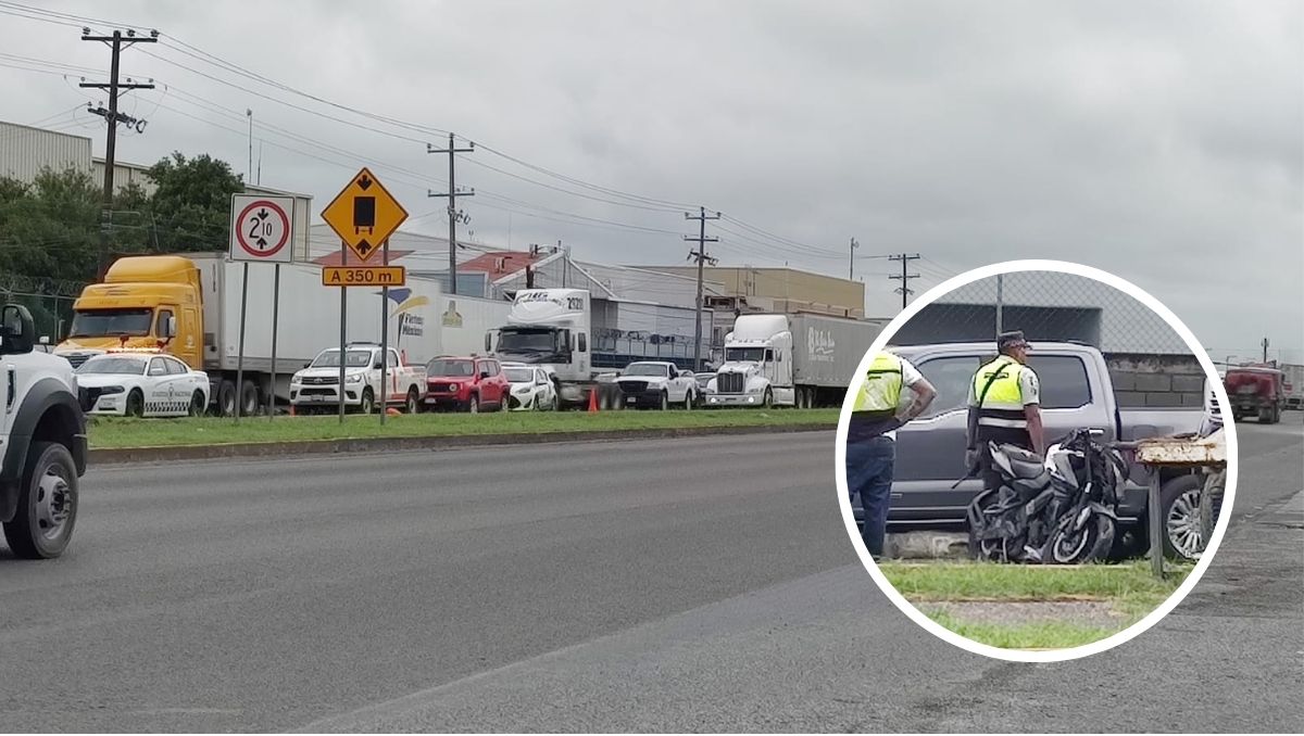 El motociclista herido fue auxiliado por paramédicos  | Agustín Martínez