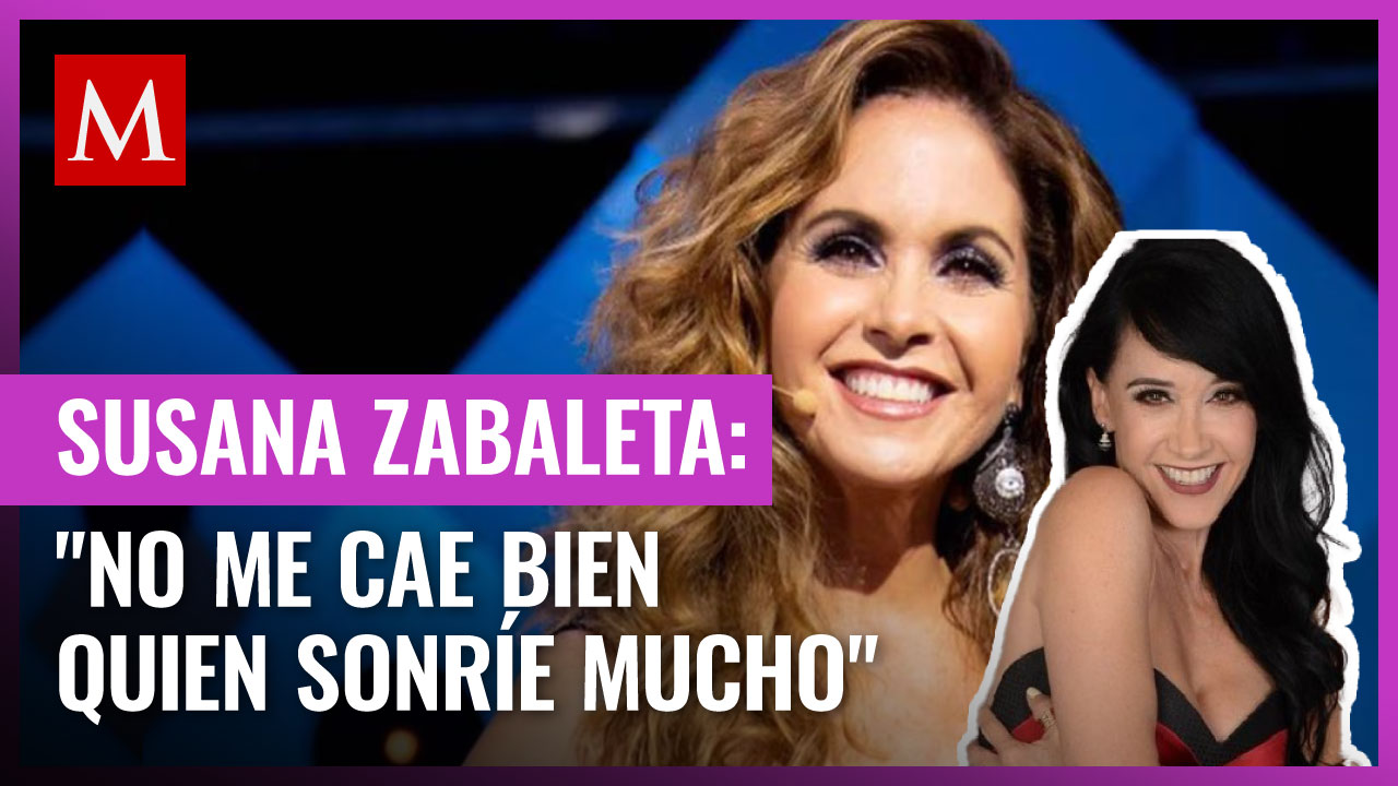 Susana Zabaleta desconfía de la personalidad alegre de Lucero