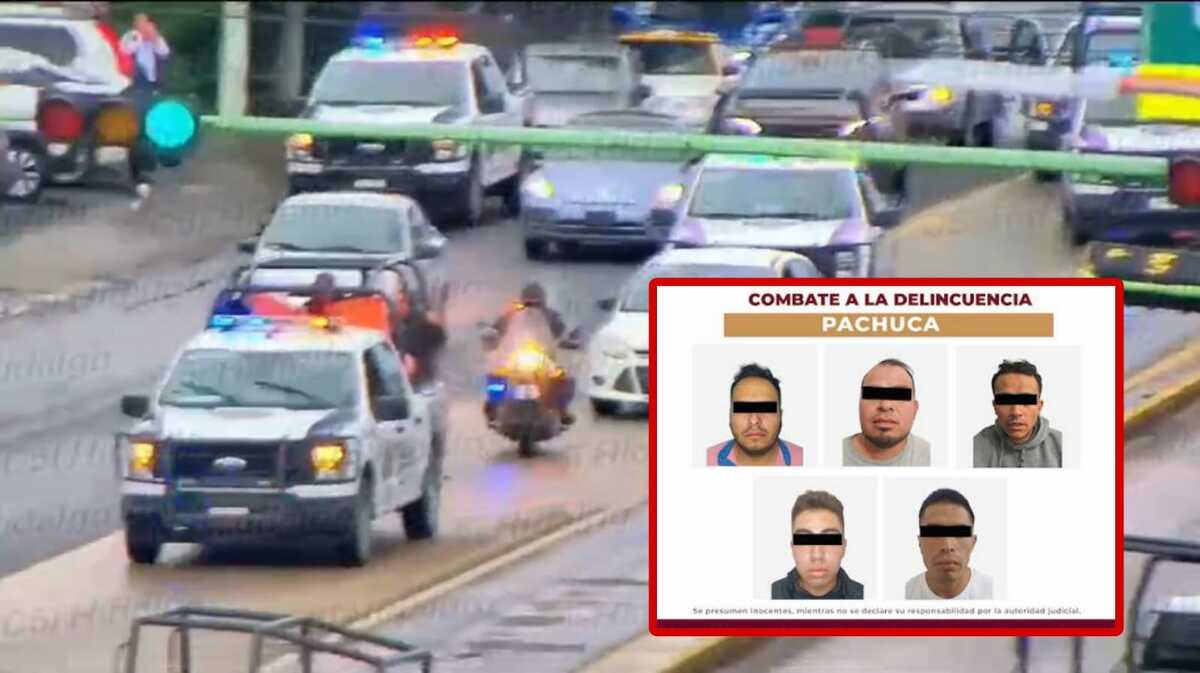 Detienen a asaltantes de casas.