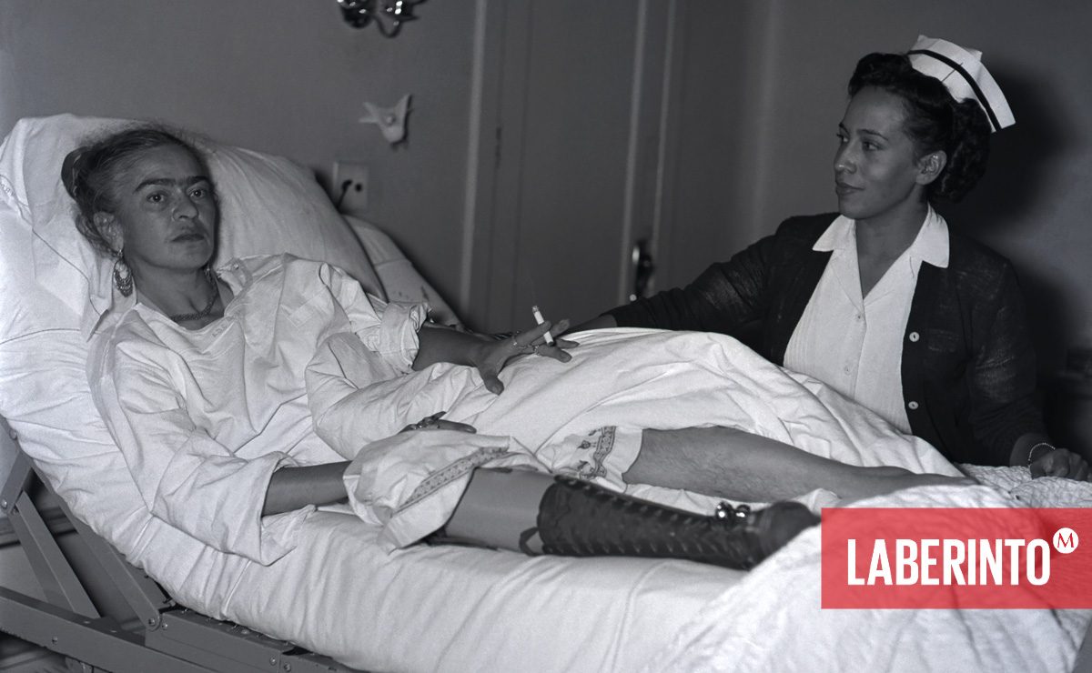 Frida, en una de sus estancias en el Centro Médico ABC. (Foto: Raúl Anaya)