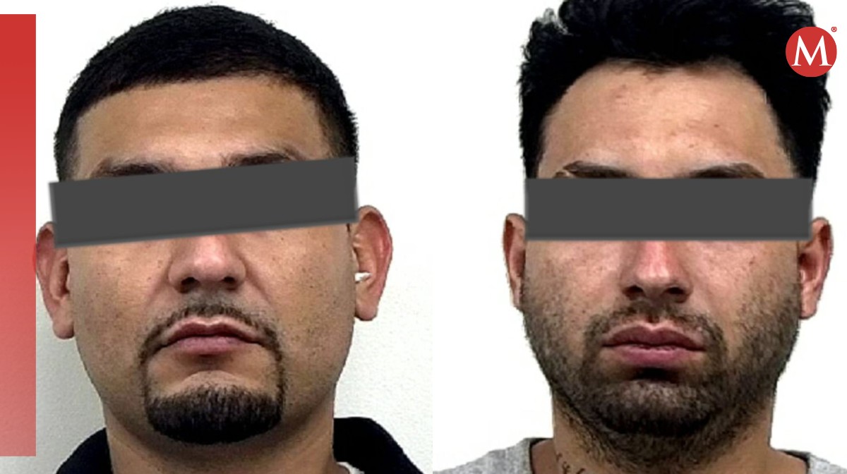 Hombres detenidos por asesinato de 5 en Apodaca. Foto: Especial