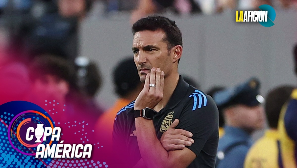 Lionel Scaloni busca la triple corona este domingo con Argentina en la final de Copa América (Reuters)