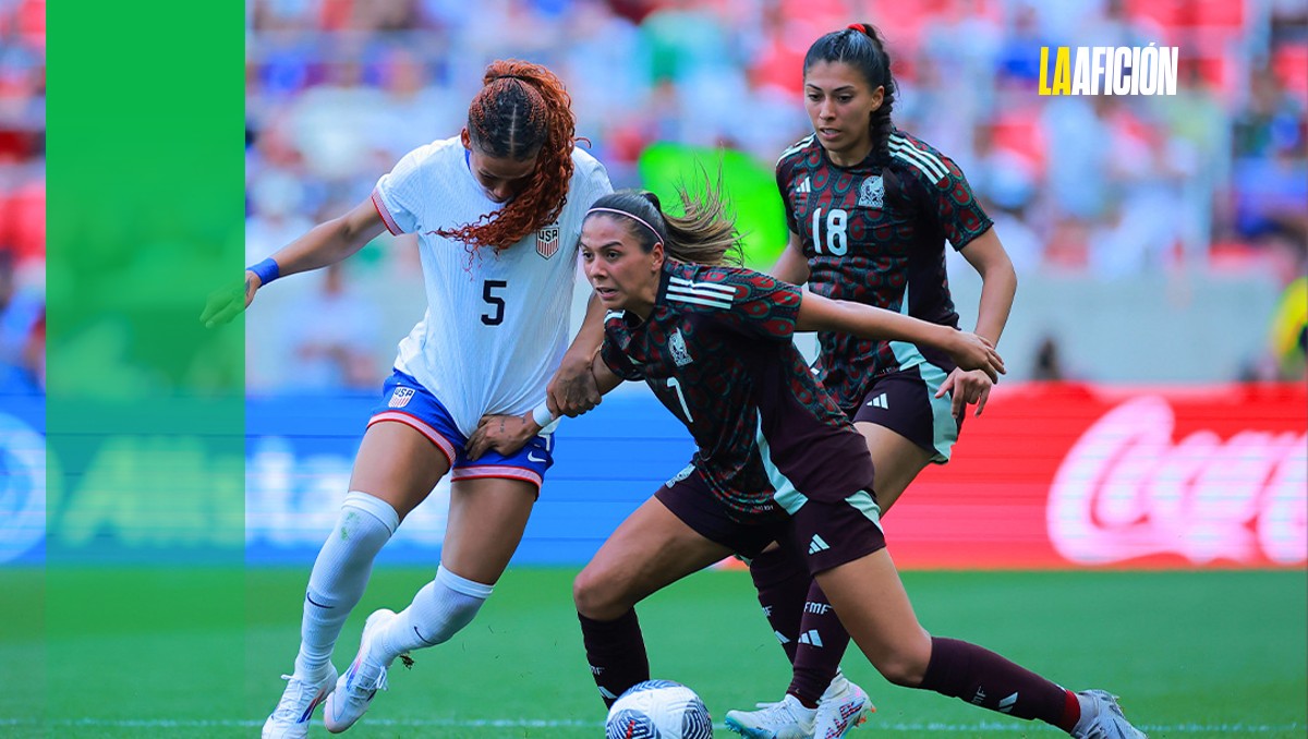México Femenil cae por la mínima ante Estados Unidos en partido amistoso (X @Miseleccionfem)