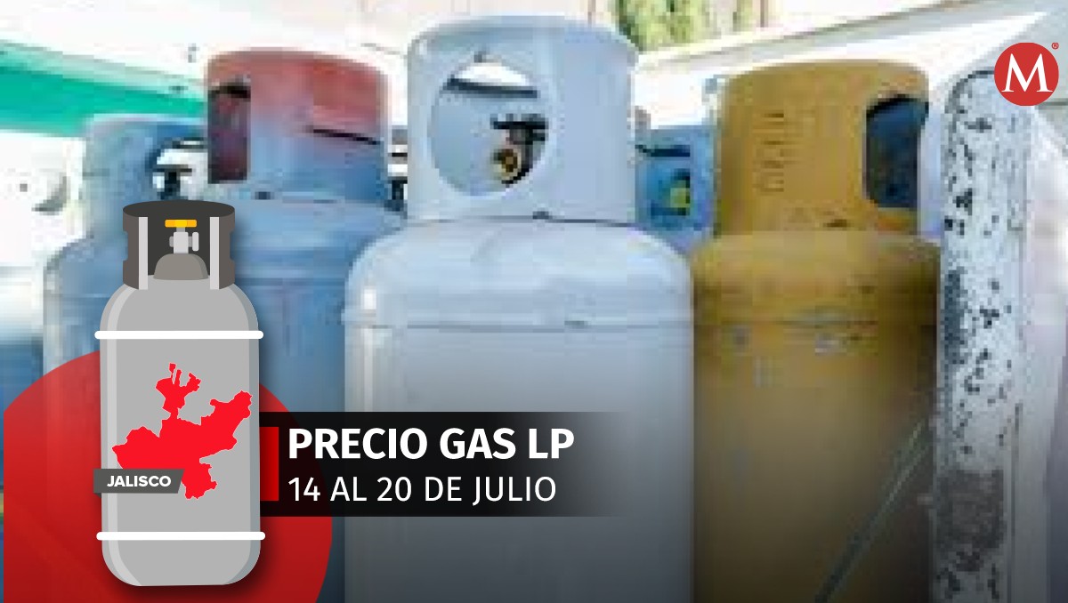 Precio del Gas LP del 14 al 20 de julio. (Especial)