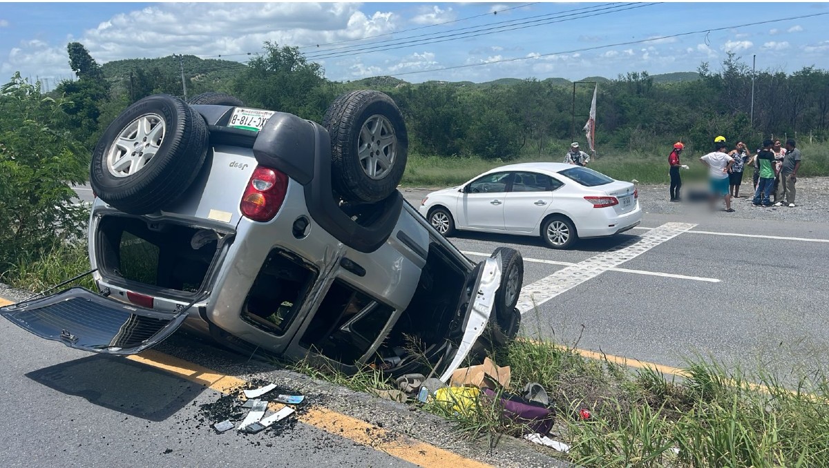 Accidente en Carretera Nacional en Montemorelos / Especial