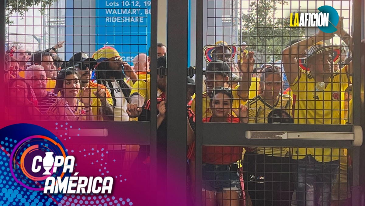 Aficionados dan portazo en el Hard Rock Stadium previo a la final de la Copa América 2024 (EFE)