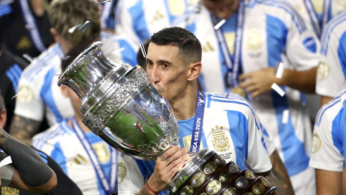 Ángel di María se despide de Argentina ovacionado y con un título (Reuters)