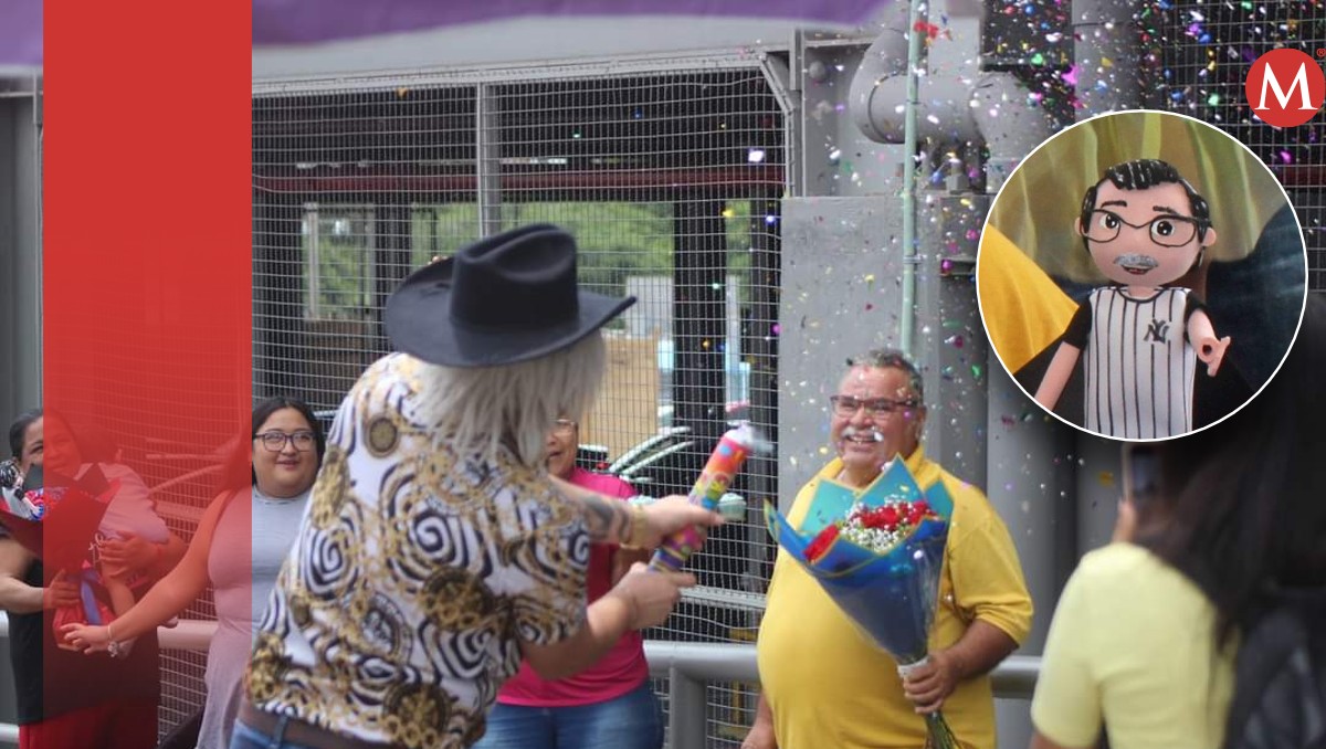 Celebran cumpleaños a taquero en Tamaulipas. (Especial)