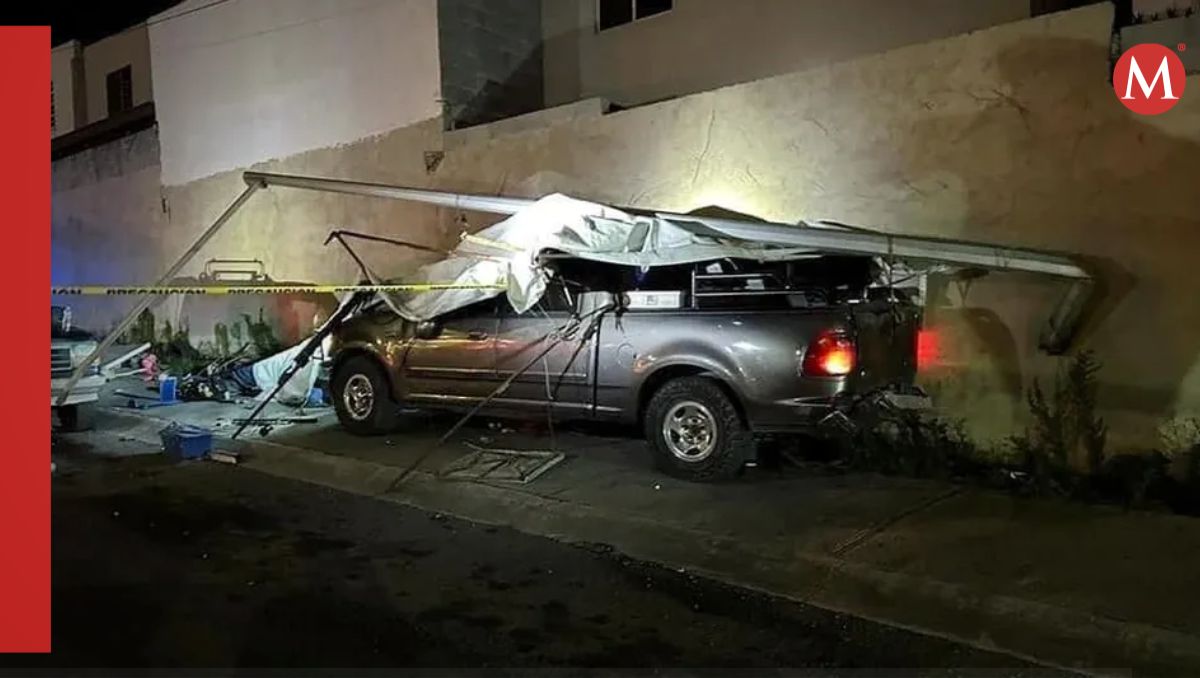 El conductor circulaba de reversa por la calle Rómulo Gallegos y aceleró, en lugar de frenar | Especial