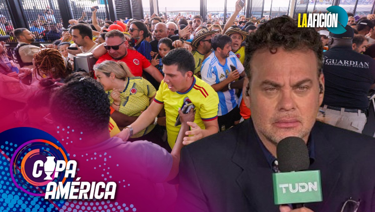 David Faitelson estalla contra Conmebol por caos en final de la Copa América (Reuters/Instagram @david_faitelson)