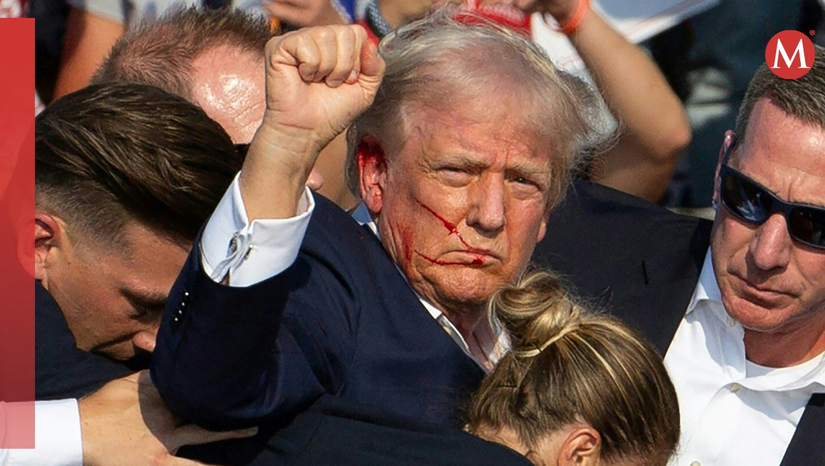 Donald Trump aseguró que "Dios evitó lo impensable". | AFP