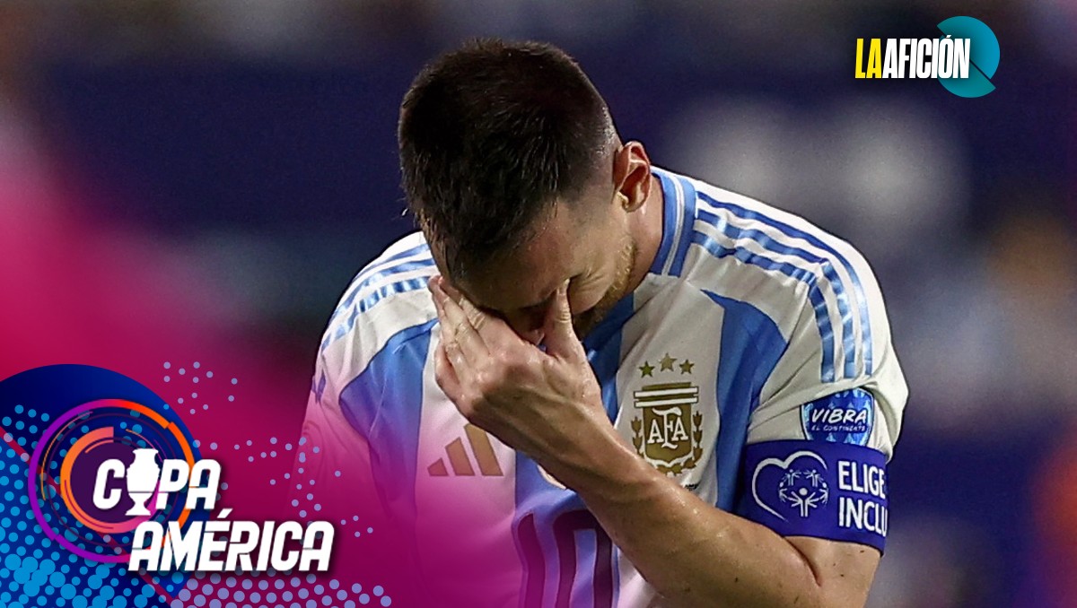 Lionel Messi rompe en llanto tras salir lesionado en la final de la Copa América (Reuters)