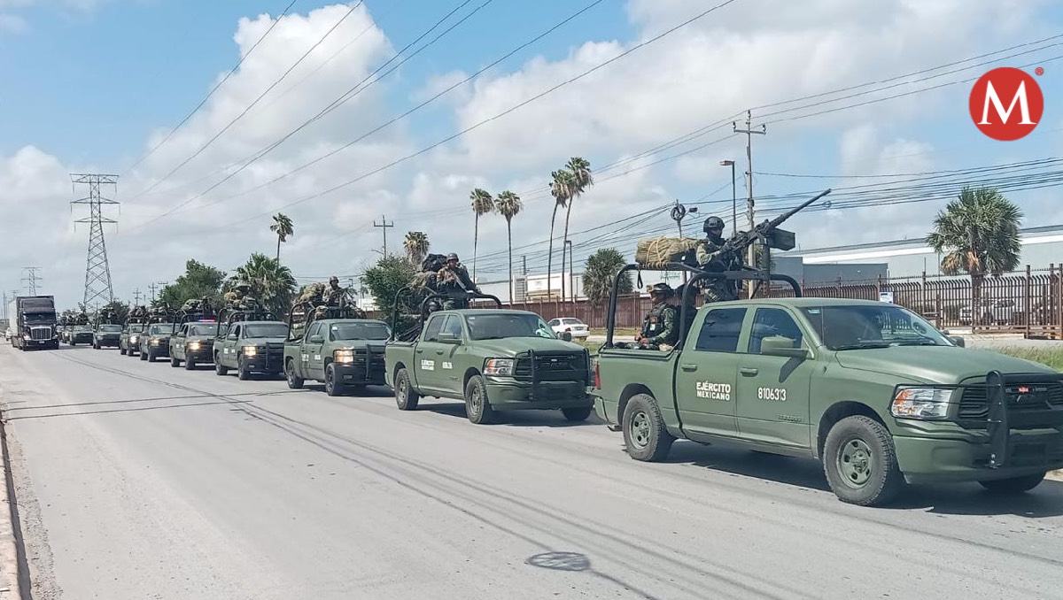 Militares en Reynosa.