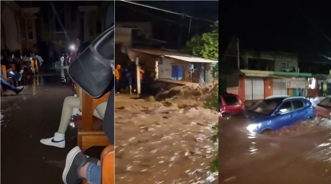 Afectaciones por lluvia en Jocotepec. (Especial)