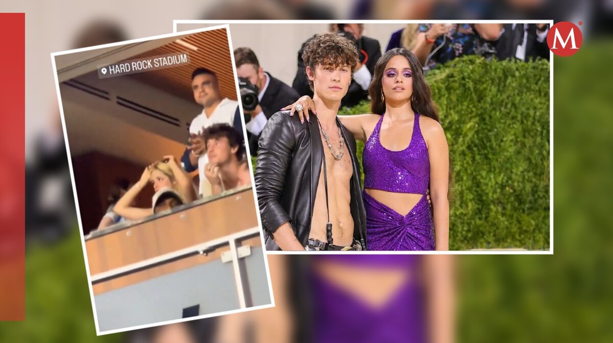 Camila Cabello y Shawn Méndez fueron vistos en la final de la Copa América.