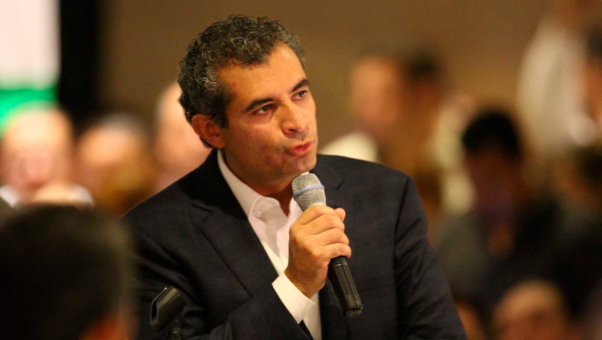 Enrique Ochoa Reza, ex dirigente del Partido Revolución Institucional del 2016 al 2018 / Jorge López