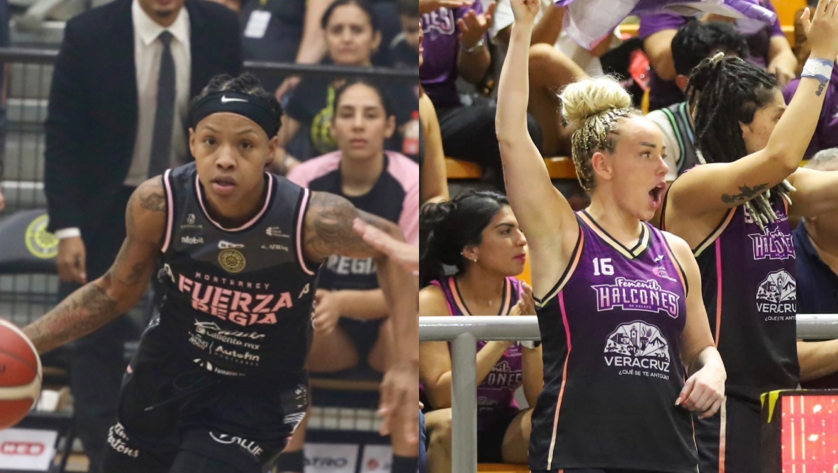 ¿Cuándo juega Fuerza Regia Femenil la final de Zona de la LNBP contra Halcones de Xalapa? (Roberto Alanís/X@halconesdxalapa)