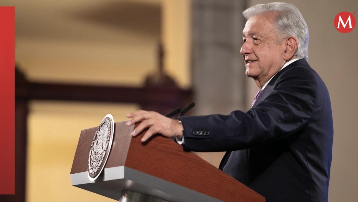 El Presidente durante su conferencia de prensa matutina el 15 de julio en Palacio Nacional. | Cortesía