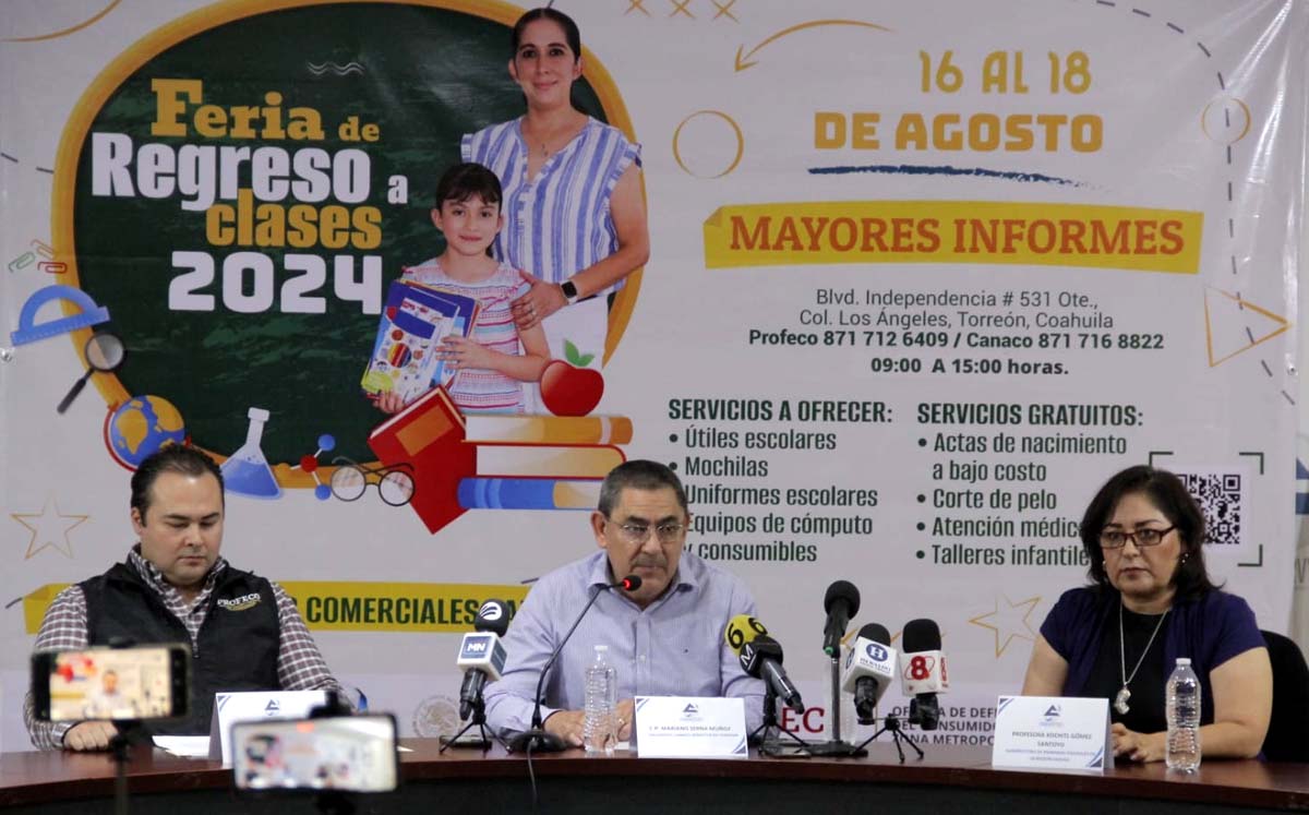 Feria Regreso a Clases 2024 en Torreón. l Manuel Guadarrama