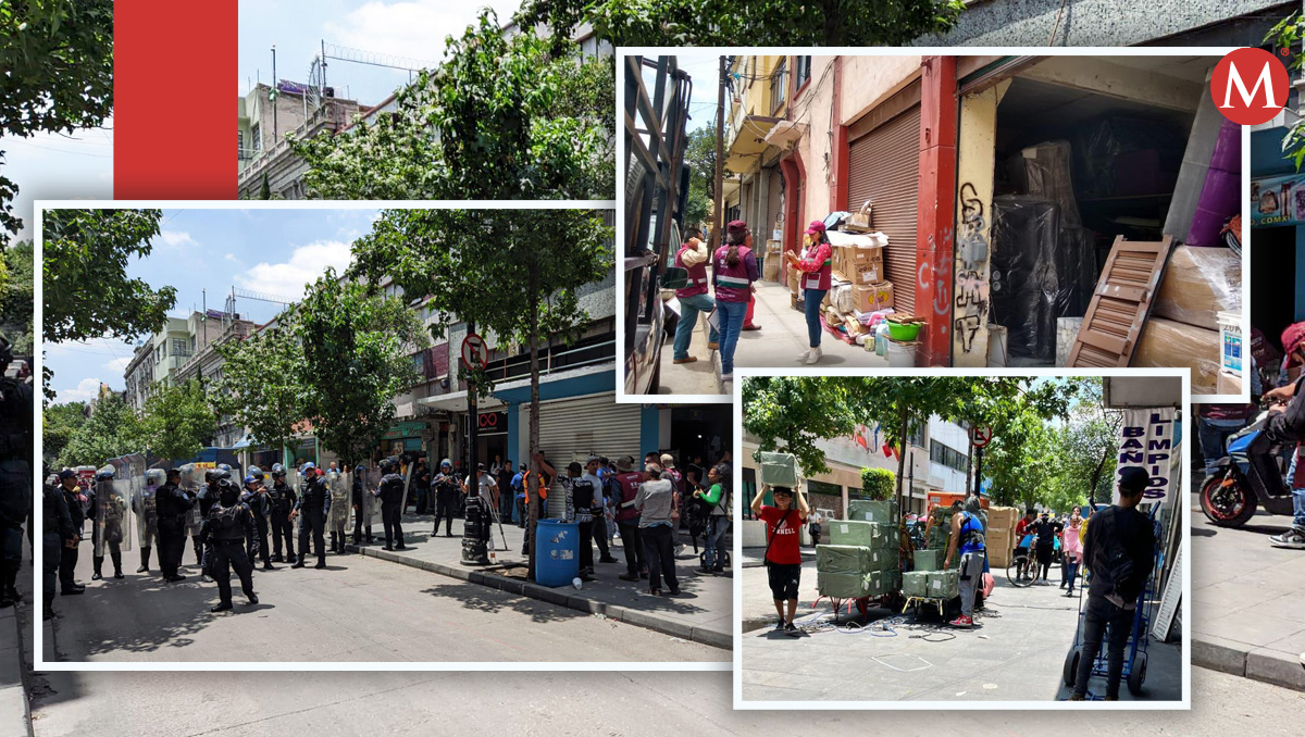 Se identificaron 76 bodegas en dicha zona, bastión de La Unión Tepito.