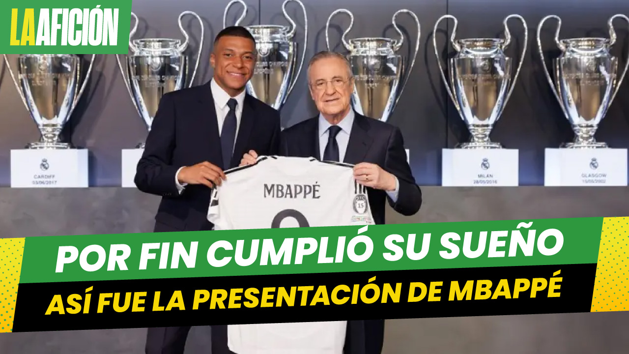 Kylian Mbappé es presentado como nuevo jugador del Real Madrid: "Me dejaré la vida por este escudo"