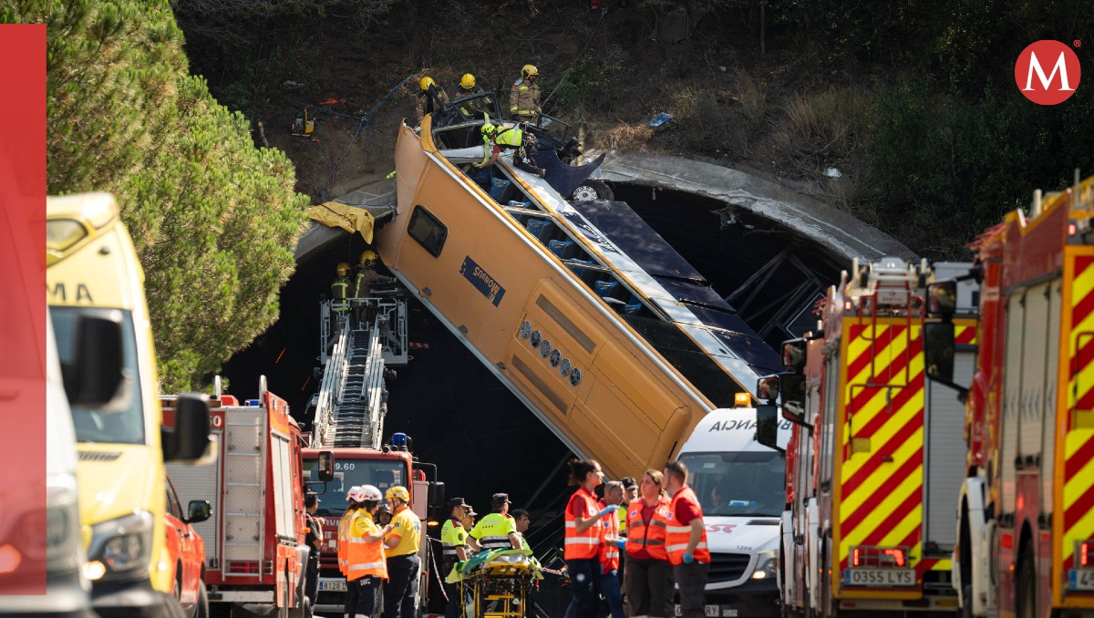 La circulación por la carretera C32 fue cortada. | EFE