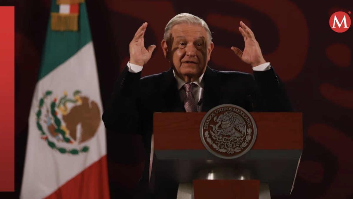 El Presidente en su conferencia mañanera de Palacio Nacional. | Javier Ríos