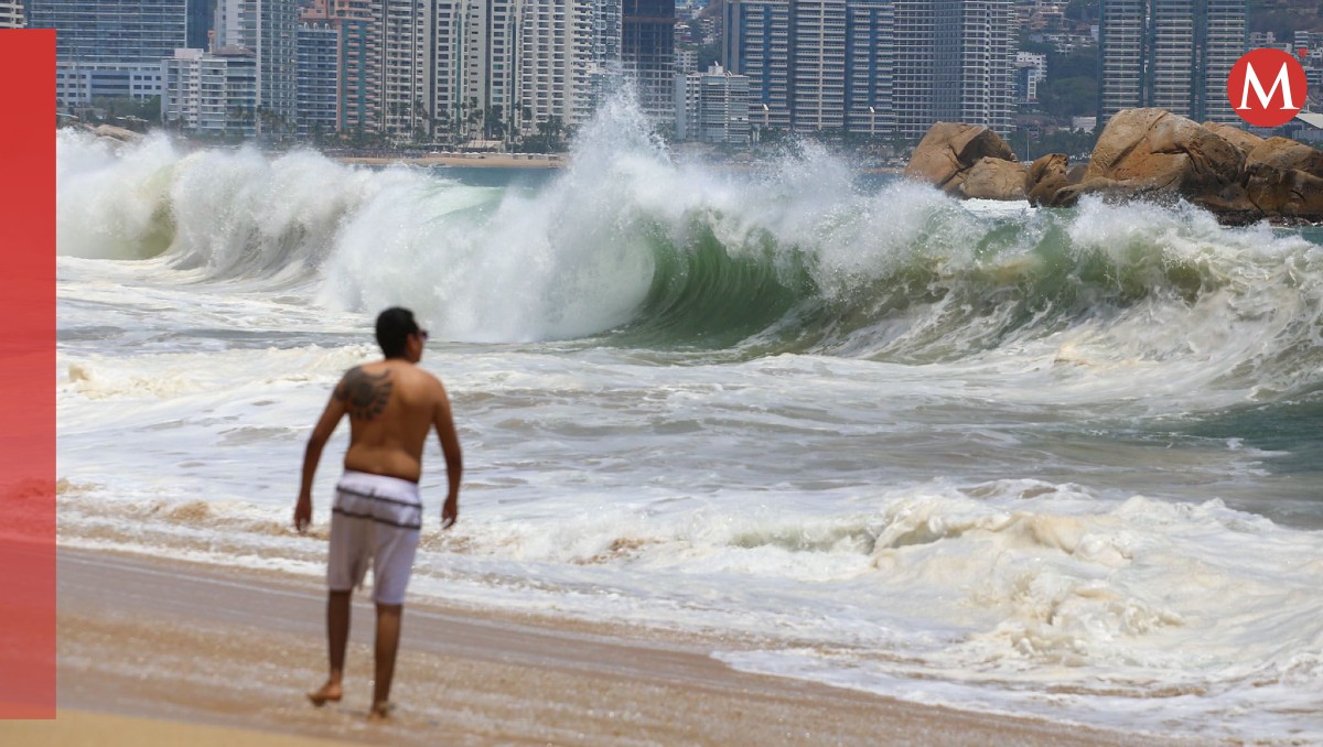Protección Civil intensifica vigilancia en Mazatlán por mar de fondo | Especial