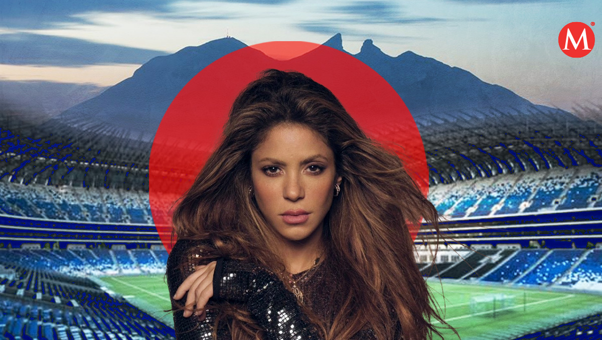 Shakira en Monterrey. Foto: Especial