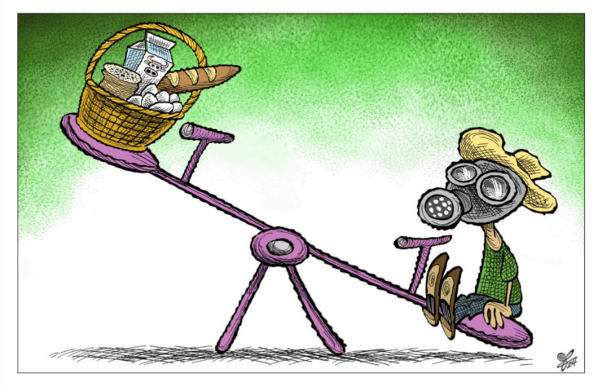 Sube la canasta básica y baja la buena calidad del aire