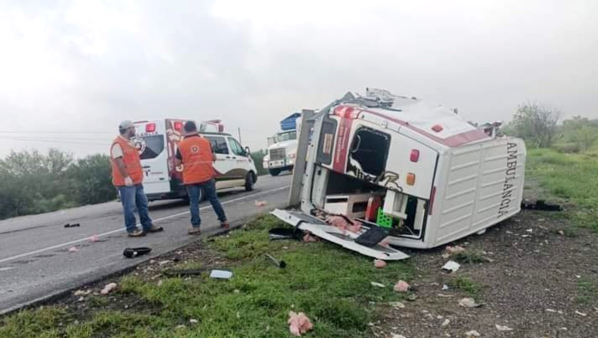 Accidente en carretera Victoria- Zaragoza.