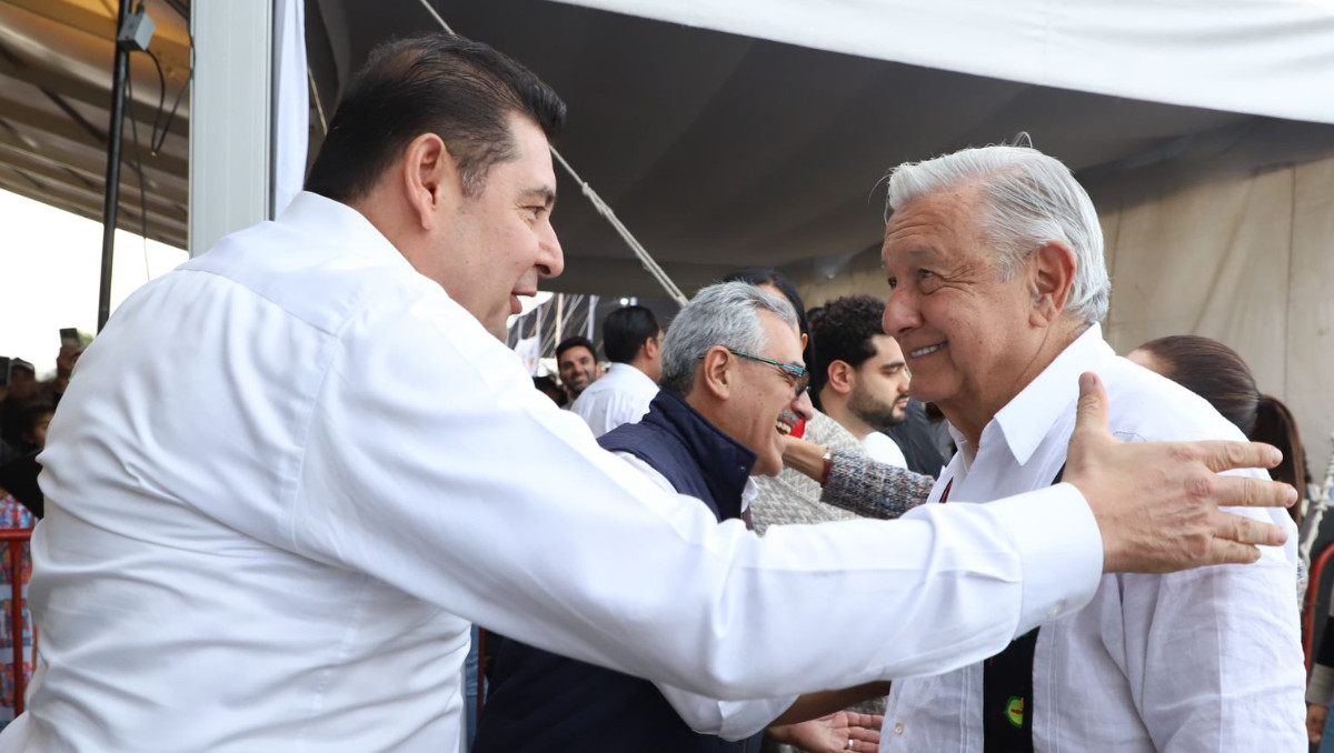 Alejandro Armenta y AMLO | Especial