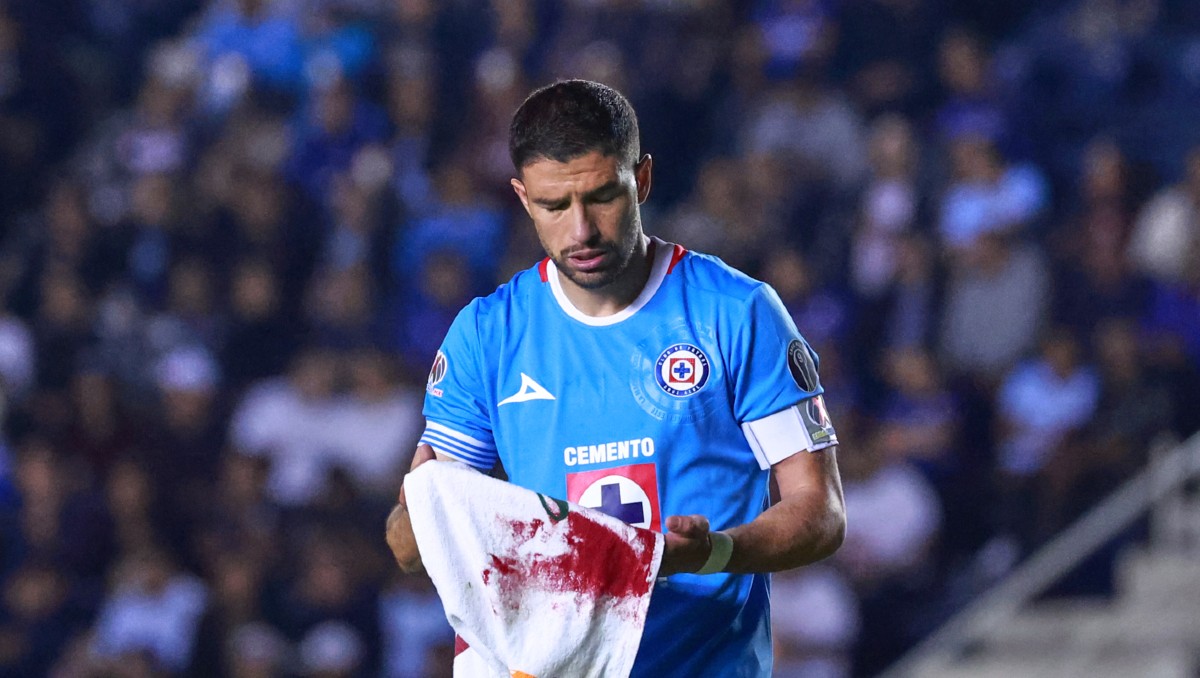 Así quedó la cabeza de Nacho Rivero tras patada de Joe Benny (Imago7)