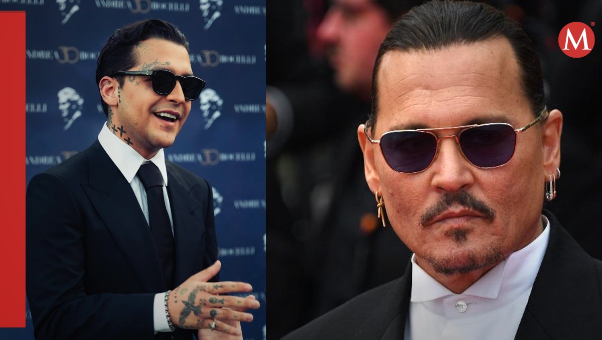 Christian Nodal y Johnny Depp posaron juntos y redes enloquecieron. | Instagram @nodal