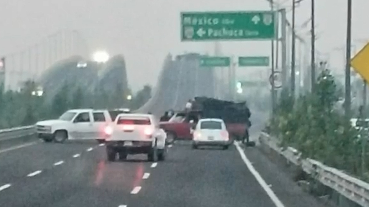 Ejidatarios de Tonanitla bloquean accesos al AIFA; exigen pago por sus terrenos