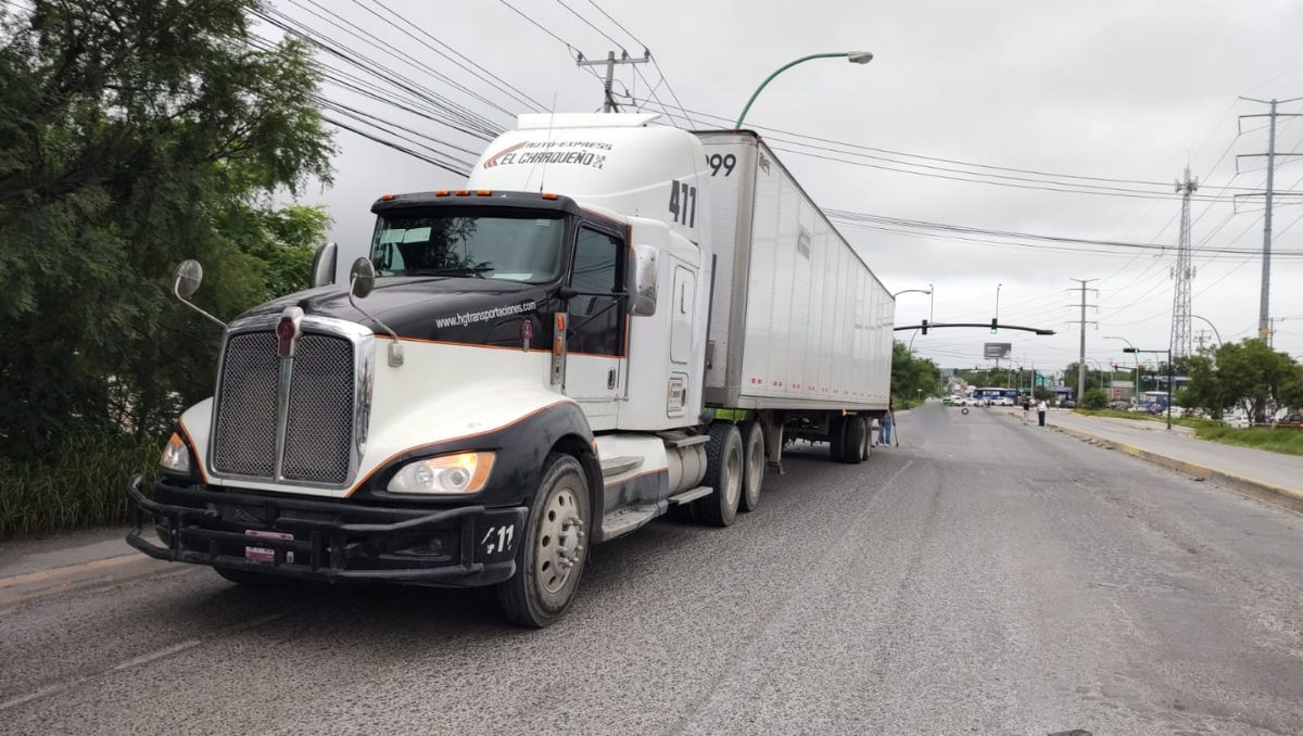 Se generó un importante congestionamiento vial en la zona. Agustín Martínez
