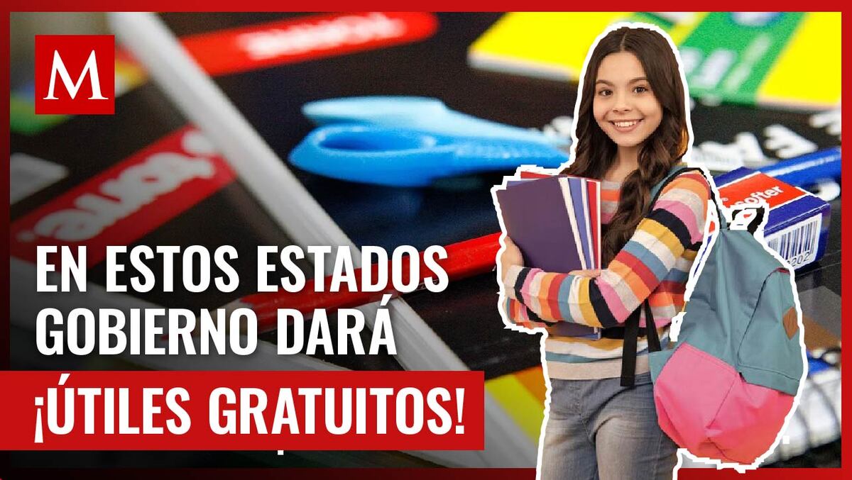 El gobierno realiza apoyos para alumnos por medio de vales para útiles y uniformes en estos estados
