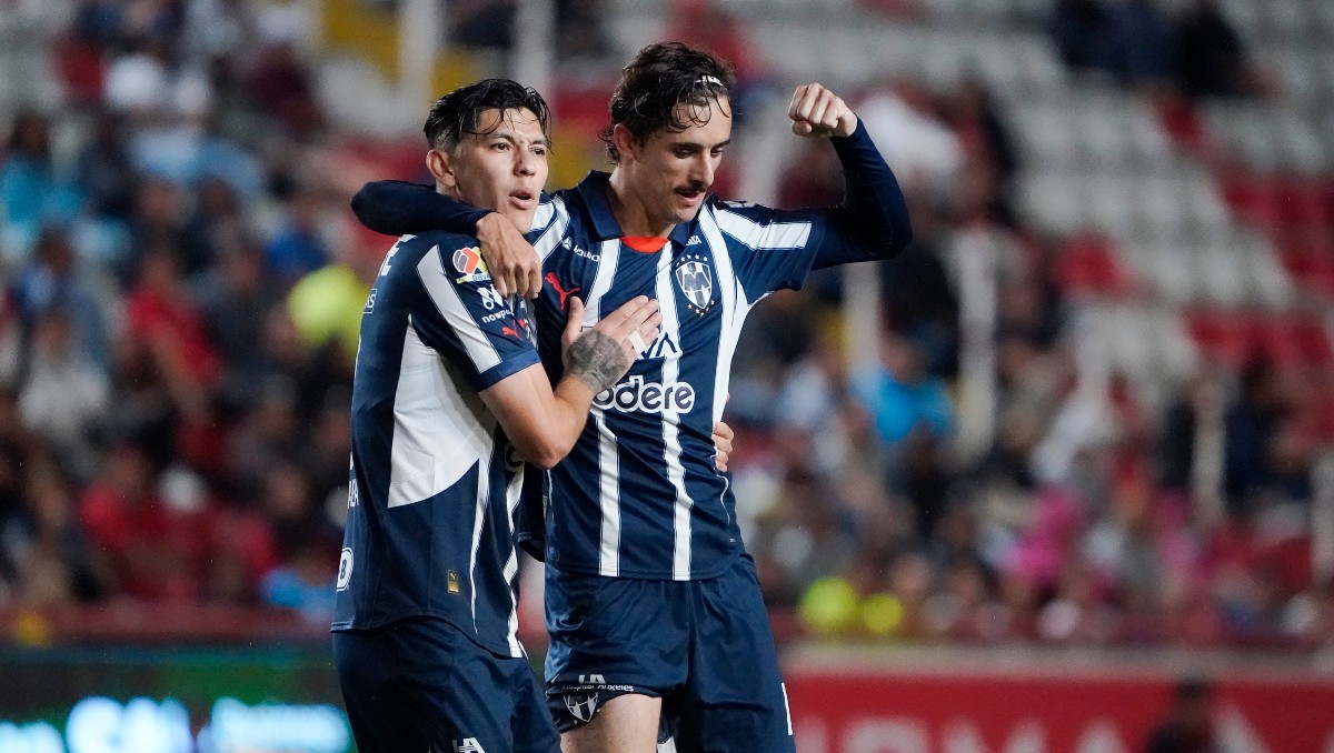 Jordi Cortizo marca en la victoria de Monterrey ante Necaxa en el Apertura 2024 (Imago7)