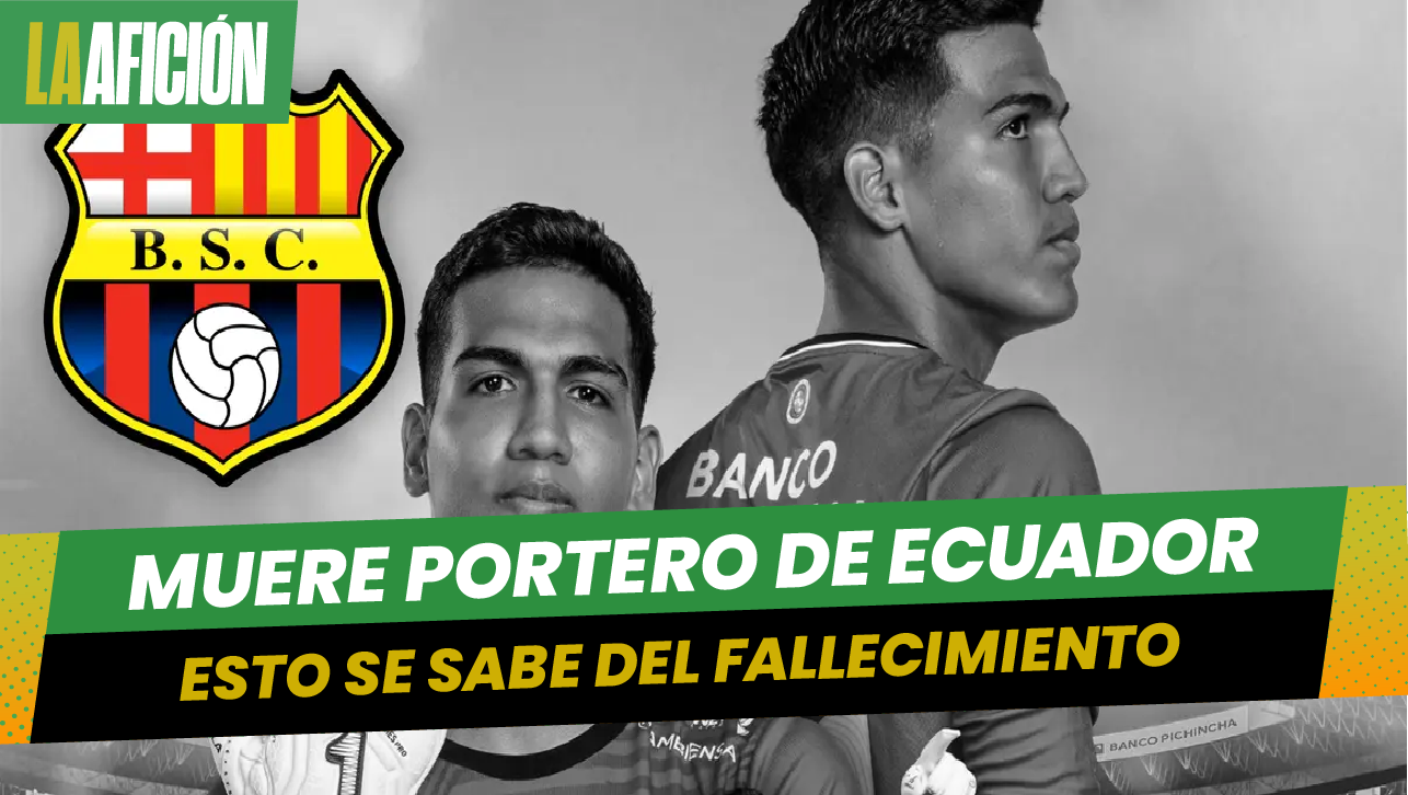 Muere Justin Cornejo, portero del Barcelona de Ecuador, de un golpe en la cabeza