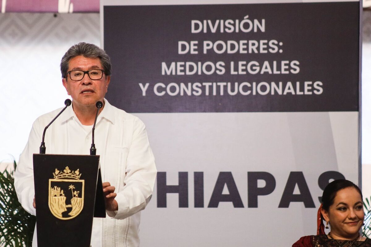 Ricardo Monreal durante los Diálogos Nacionales sobre la reforma judicial. | Cuartoscuro