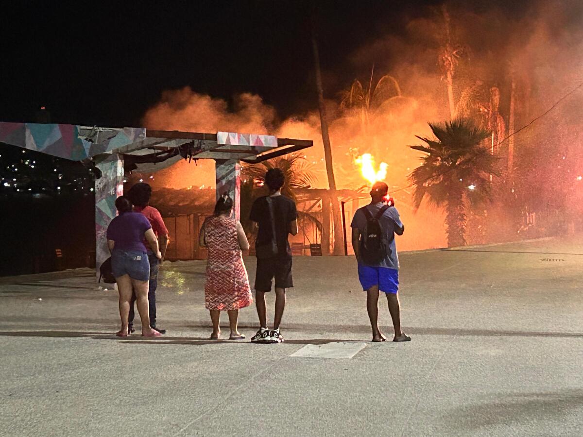 Testigos señalaron que los incendios fueron provocados. | Especial